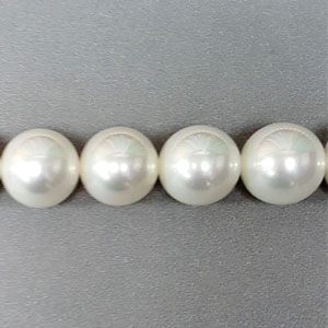 SHELL PEARL #501 18MM RAINBOW  WHITE